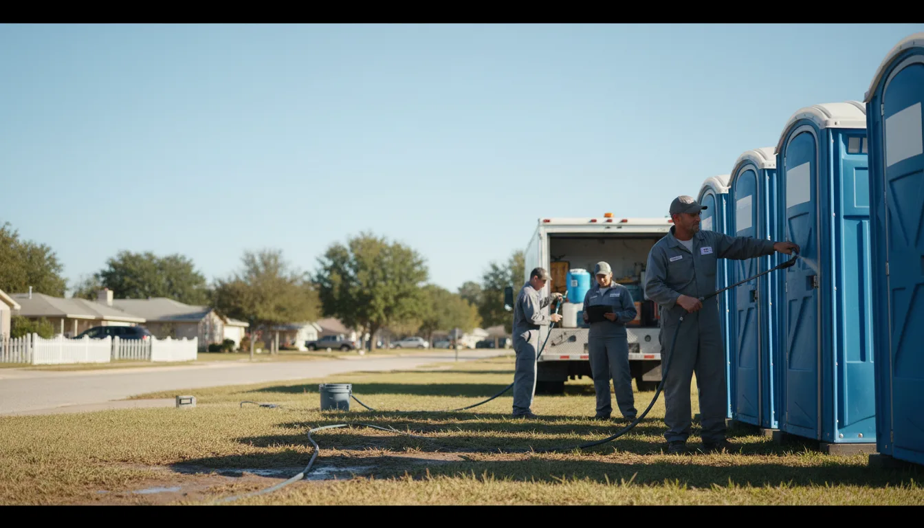 Long-Term Portable Toilet Rental in Leipsic, OH near me